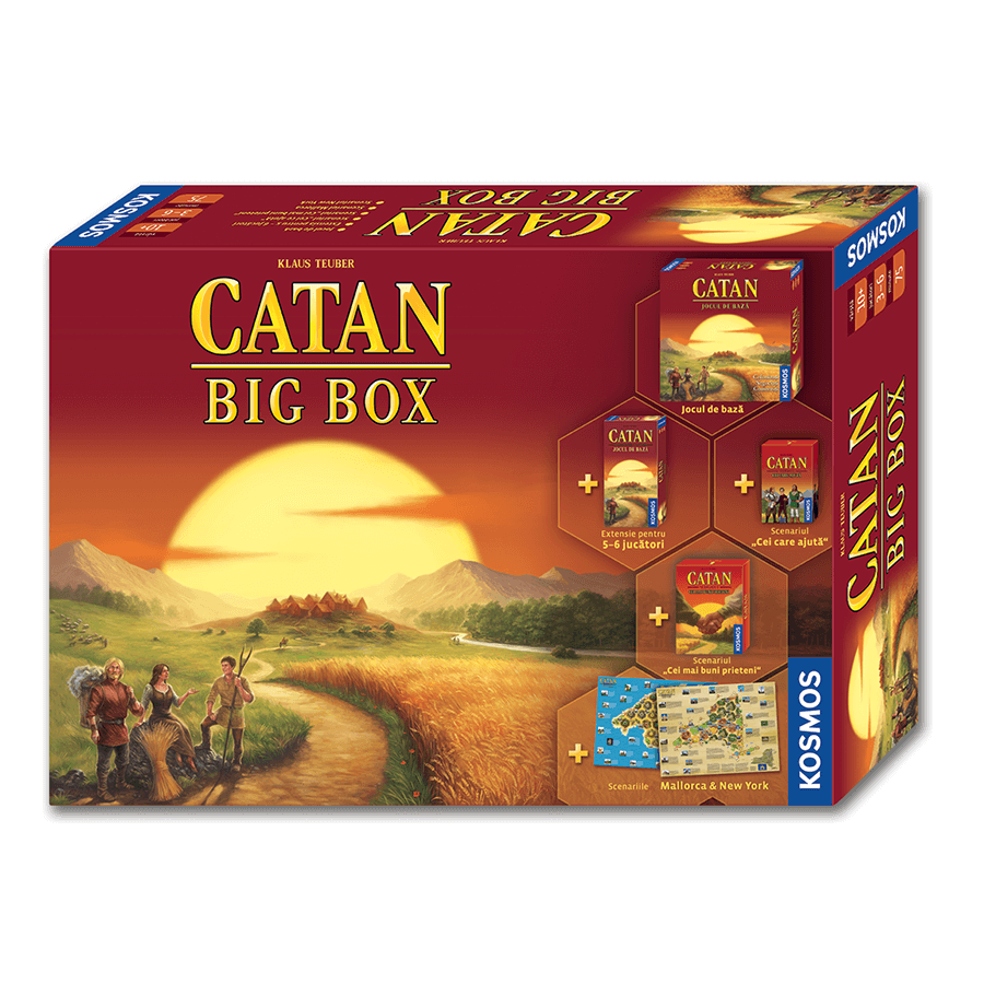 CATAN Promo pack: Big box + Duelul
