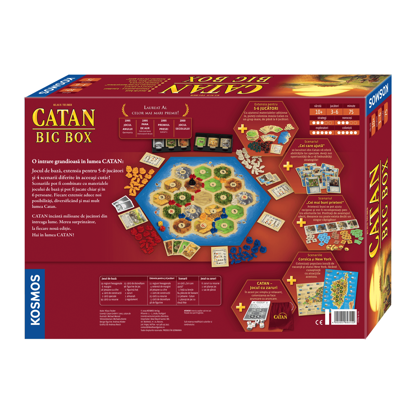CATAN Promo pack: Big box + Duelul