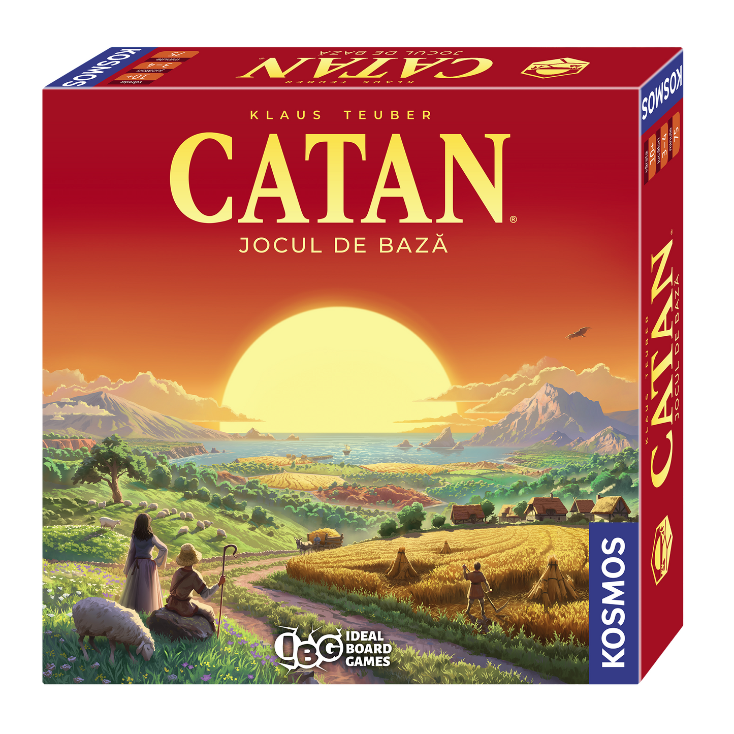 CATAN - Jocul de bază - Extensie 3/4 jucători - EDIȚIA 2025