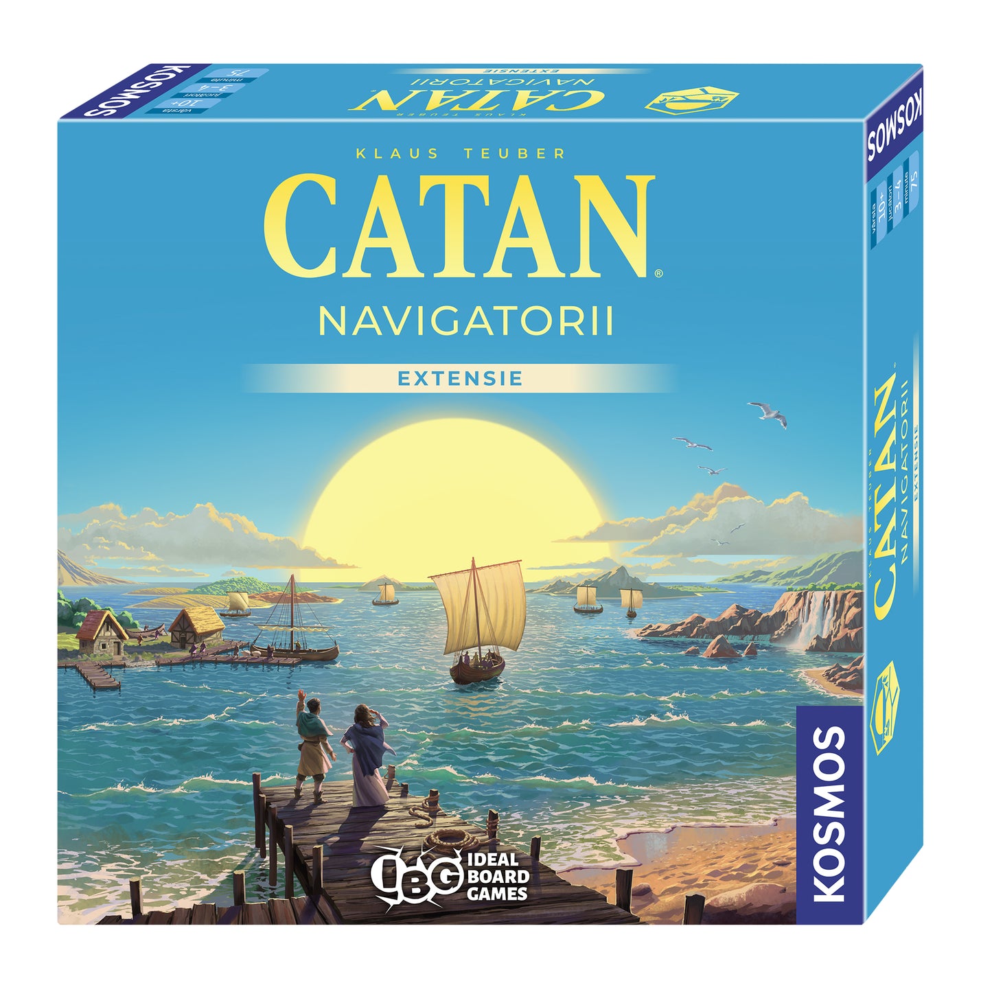 CATAN - Navigatorii - Extensie 3/4 jucători - EDIȚIA 2025