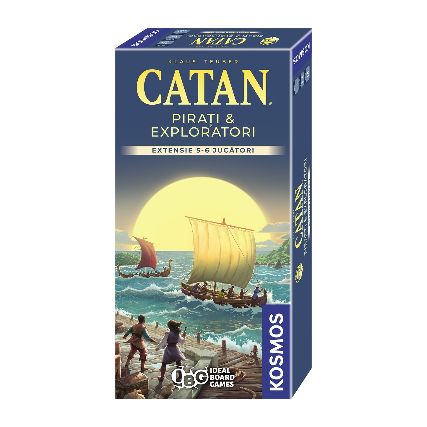 Extensie 5/6 jucători: CATAN - Pirați & Exploratori - EDIȚIA 2025