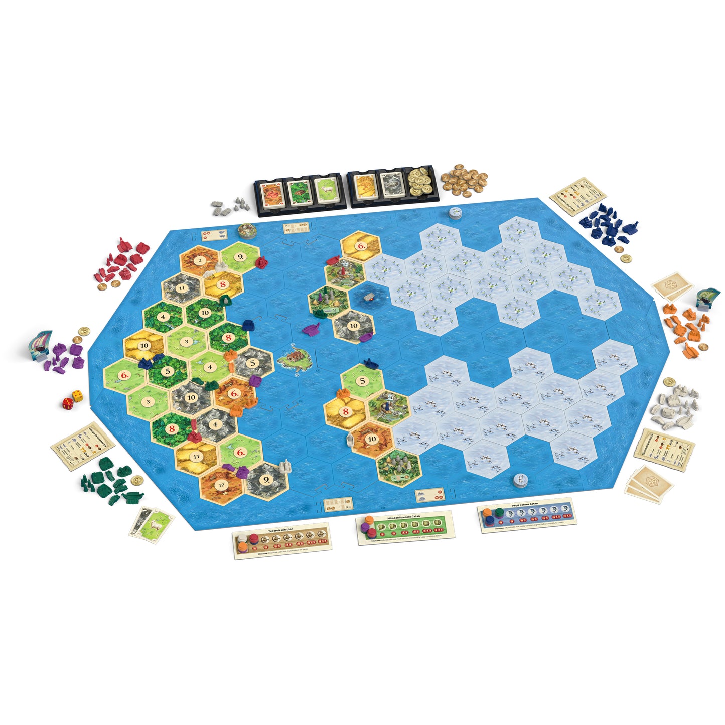 Extensie 5/6 jucători: CATAN - Pirați & Exploratori - EDIȚIA 2025