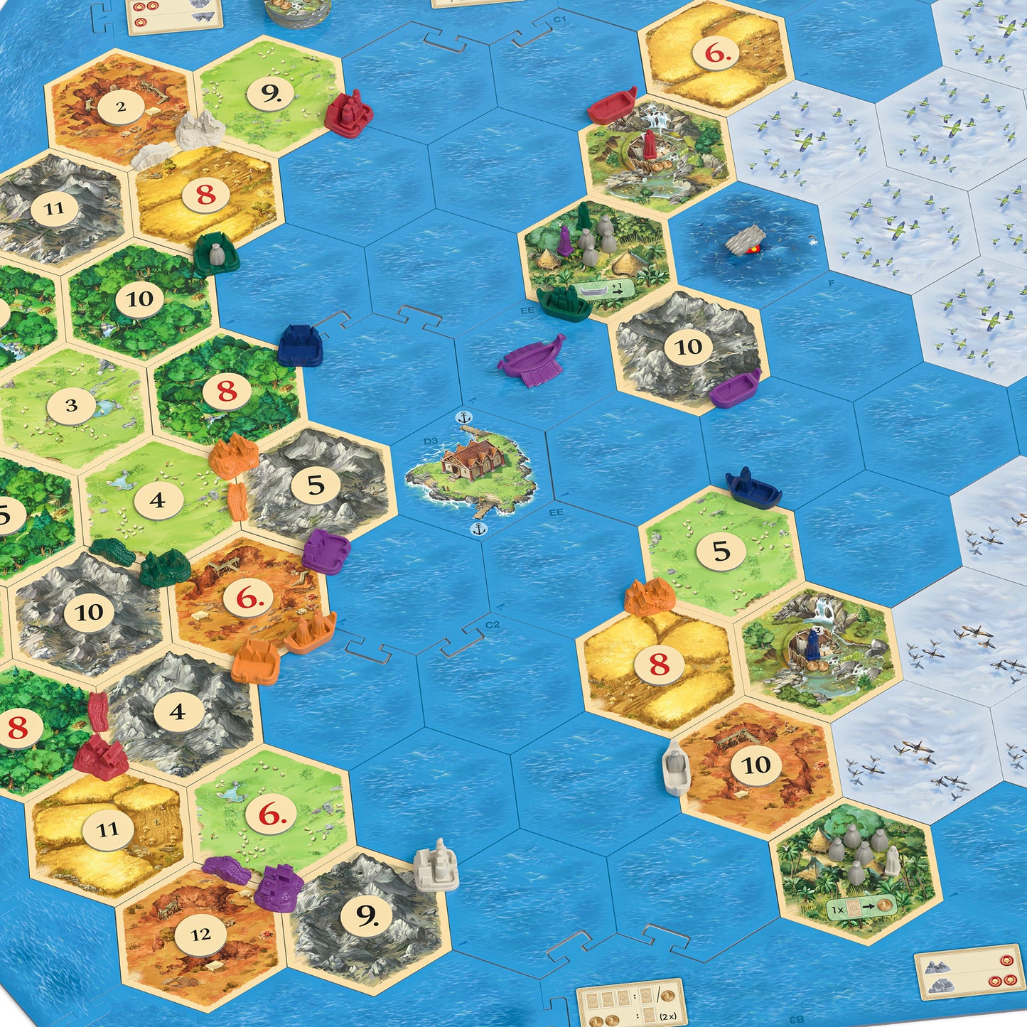 Extensie 5/6 jucători: CATAN - Pirați & Exploratori - EDIȚIA 2025