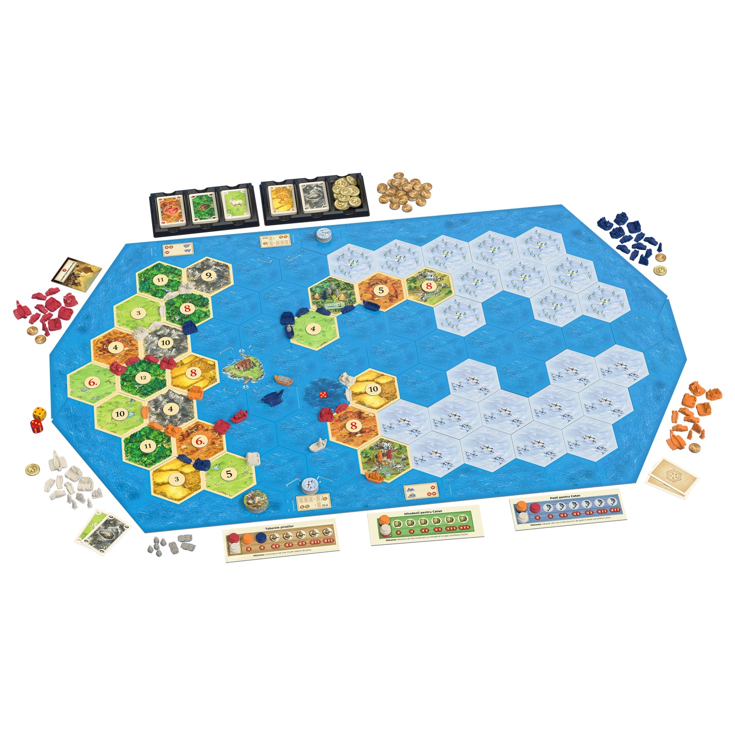 CATAN - Pirați & Exploratori (Extensie) - EDIȚIA 2025