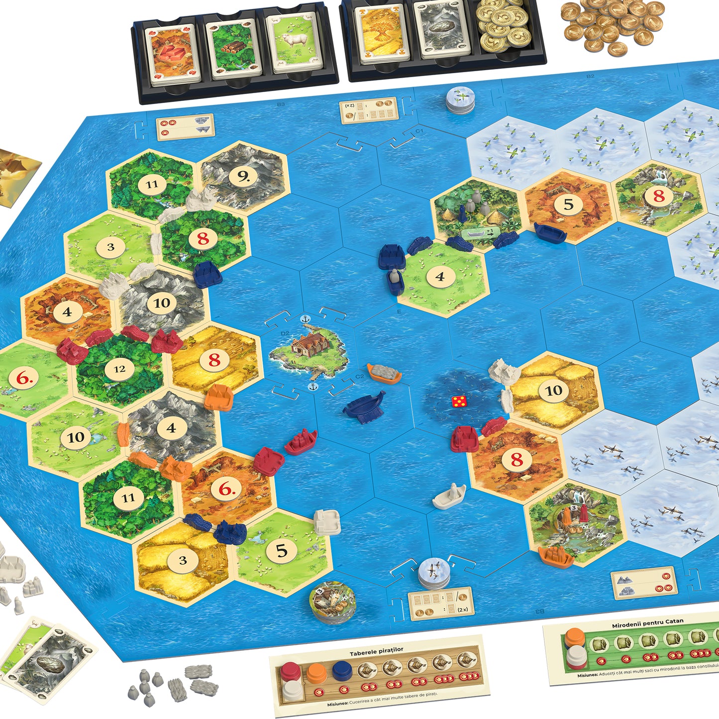 CATAN - Pirați & Exploratori (Extensie) - EDIȚIA 2025