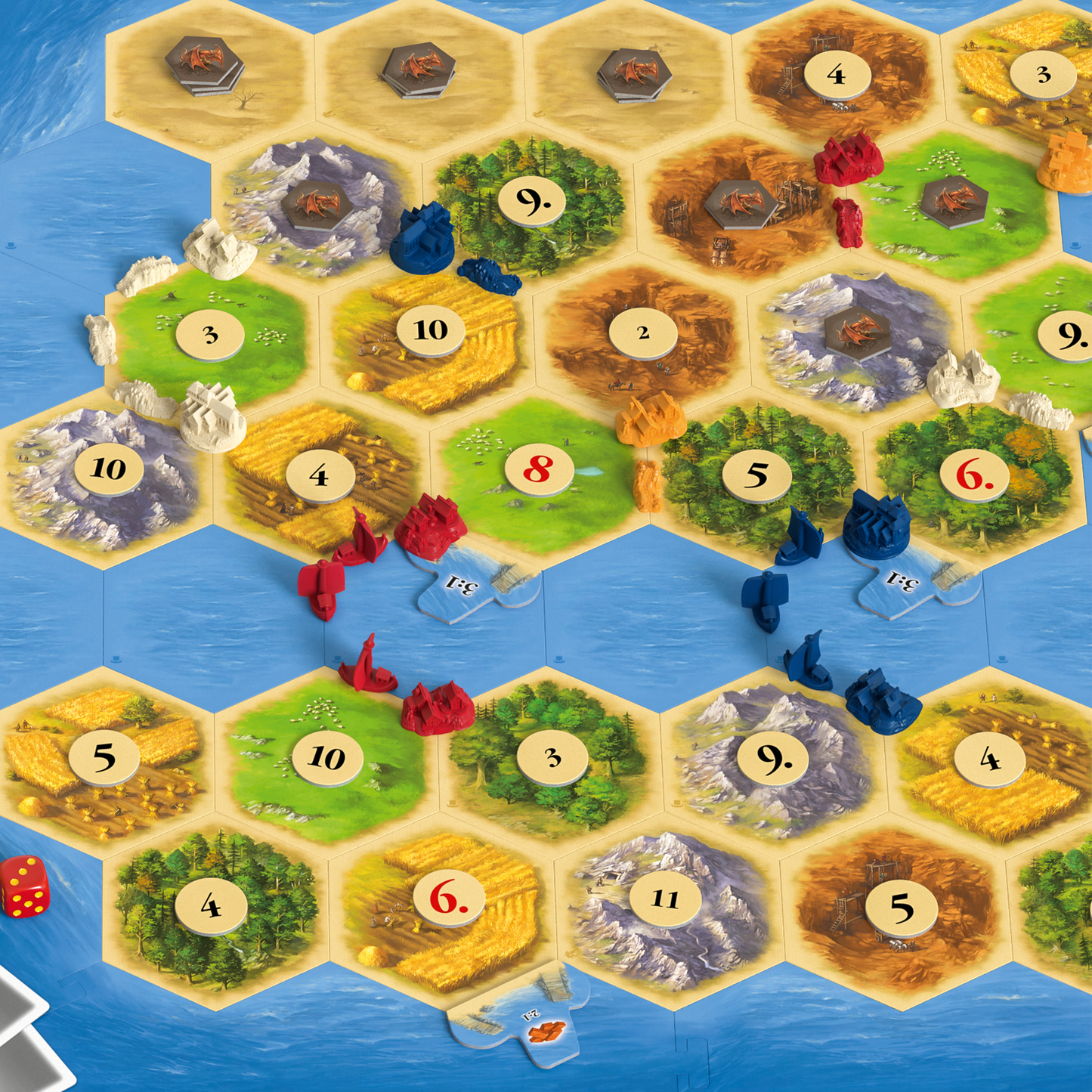 CATAN - Comori, Dragoni & Exploratori (Scenarii)