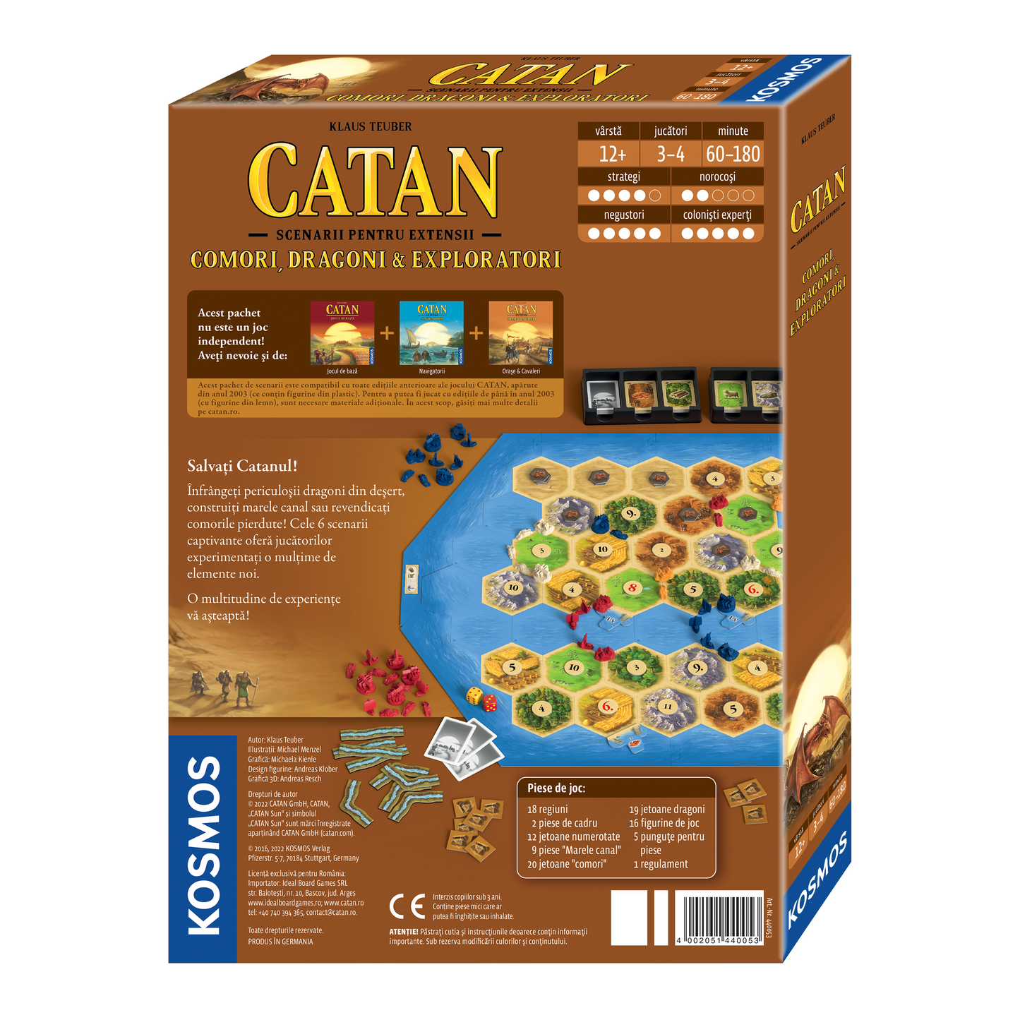 CATAN - Comori, Dragoni & Exploratori (Scenarii)