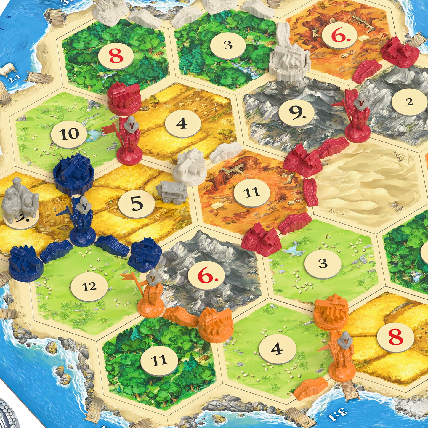 CATAN - Orașe & Cavaleri (Extensie) - EDIȚIA 2025