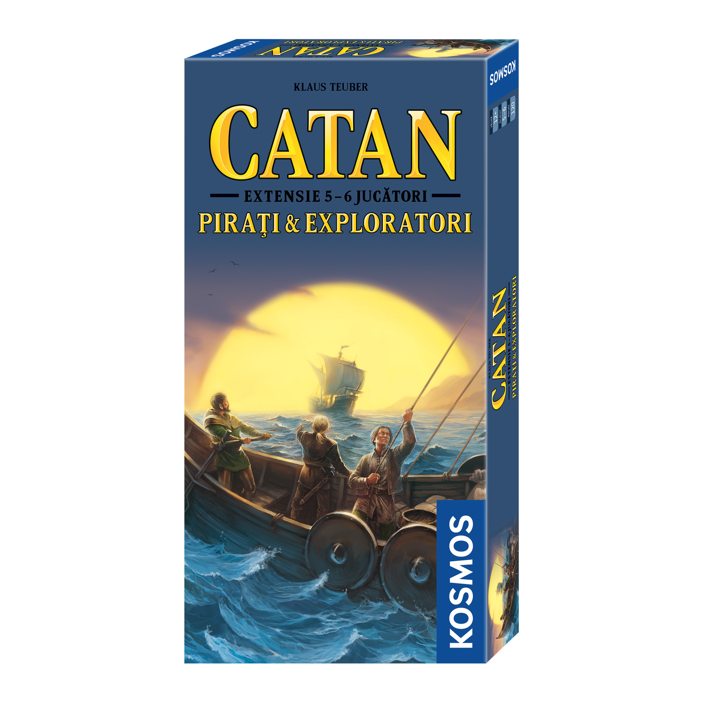 Extensie 5/6 jucători: CATAN - Pirați & Exploratori