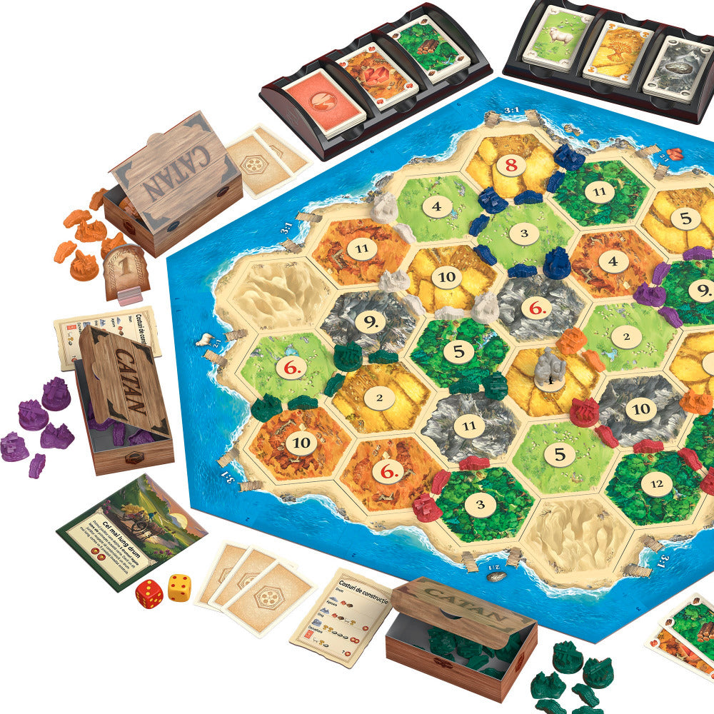 Extensie 5/6 jucători: CATAN - Jocul de bază - EDIȚIA 2025