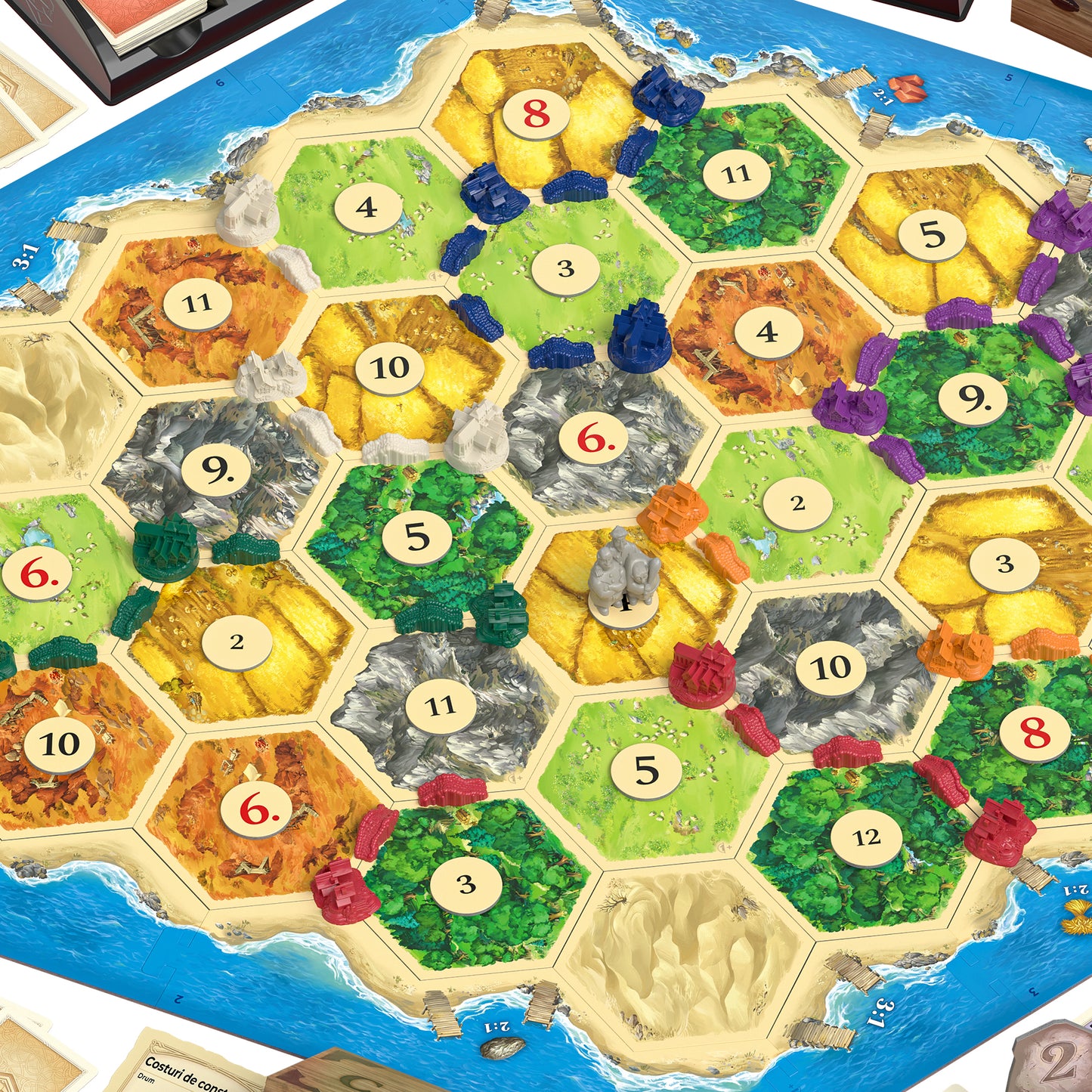 Extensie 5/6 jucători: CATAN - Jocul de bază - EDIȚIA 2025