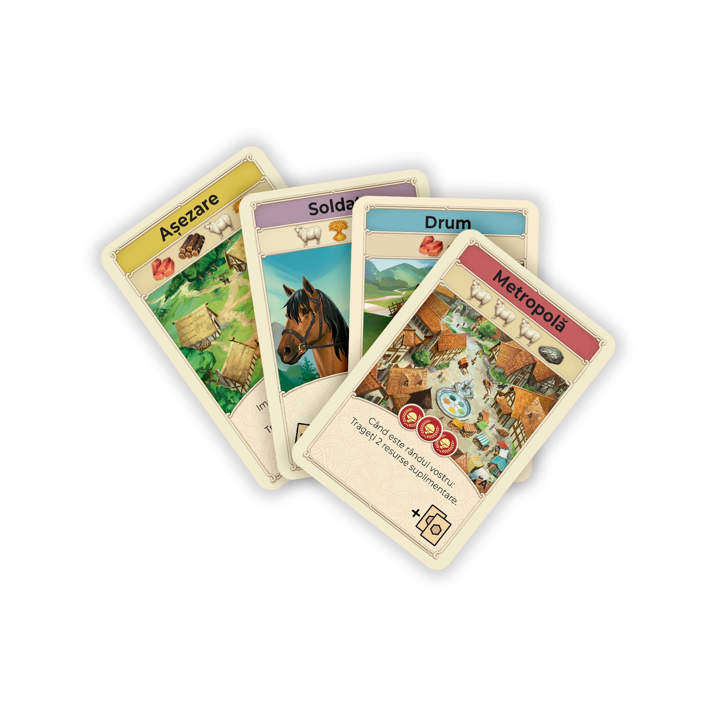 CATAN - Jocul de cărți