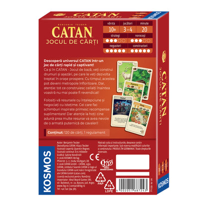 CATAN - Jocul de cărți