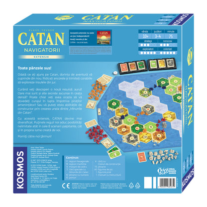 CATAN - Navigatorii - Extensie 3/4 jucători - EDIȚIA 2025