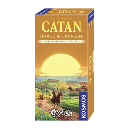 Extensie 5/6 jucători: CATAN - Orașe & Cavaleri -  EDIȚIA 2025