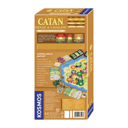 Extensie 5/6 jucători: CATAN - Orașe & Cavaleri -  EDIȚIA 2025