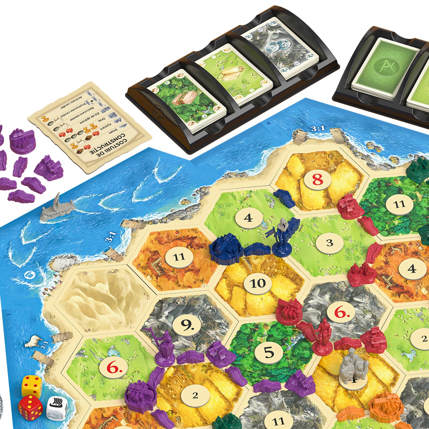 Extensie 5/6 jucători: CATAN - Orașe & Cavaleri -  EDIȚIA 2025