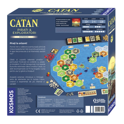 CATAN - Pirați & Exploratori (Extensie) - EDIȚIA 2025