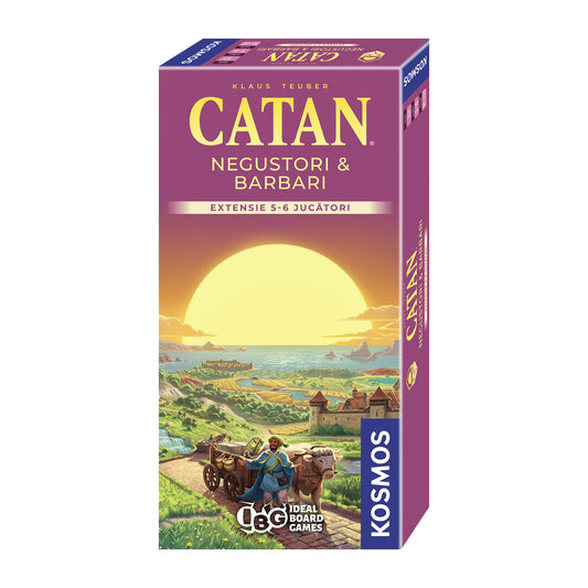 CATAN - Negustori & Barbari - Extensie 5/6 jucători - EDIȚIA 2025