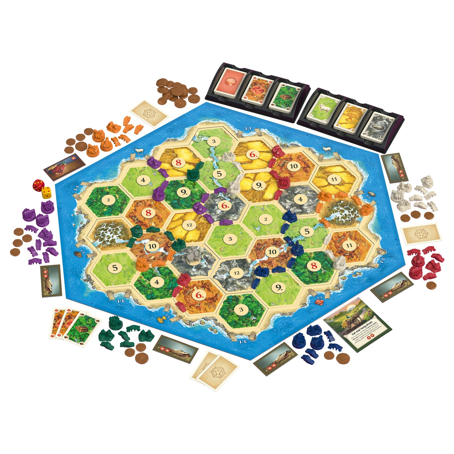 CATAN - Negustori & Barbari - Extensie 5/6 jucători - EDIȚIA 2025
