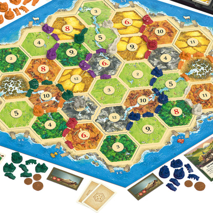 CATAN - Negustori & Barbari - Extensie 5/6 jucători - EDIȚIA 2025